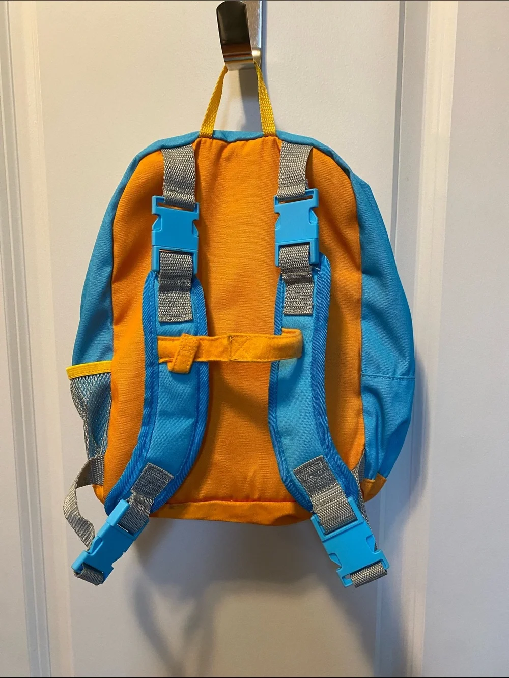 Melissa & Doug Blue and Yellow Kids Clear-Front Toddler Backpack
